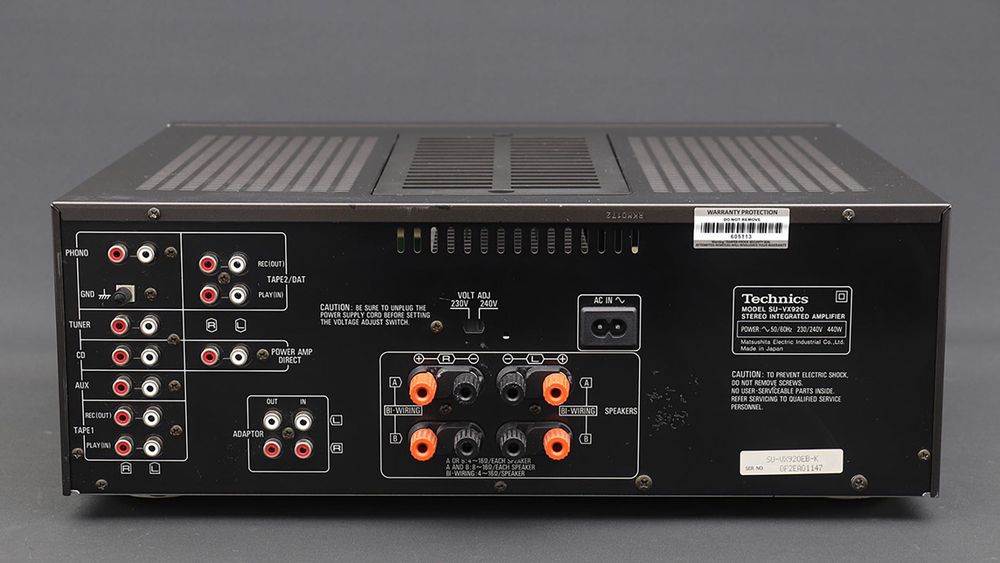 Усилитель Technics SU-VX 920 ТОП-модель 17кг ДВА ТРАНСФОРМАТОРА