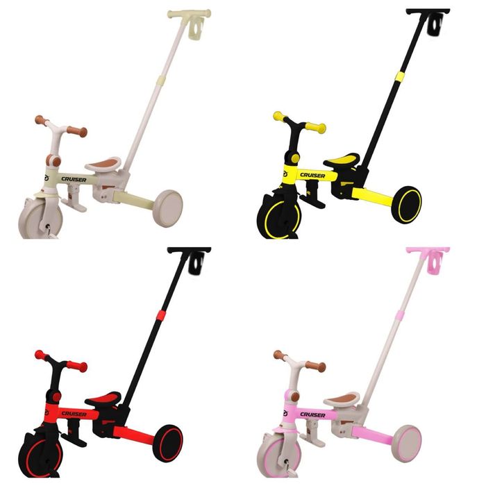 Дитячий велосипед Cruiser Milano детский велосипед с родительской ручк