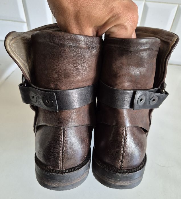 AS 98 roz. 42 SKÓRA NATURALNA w całosci  botki premium airstep