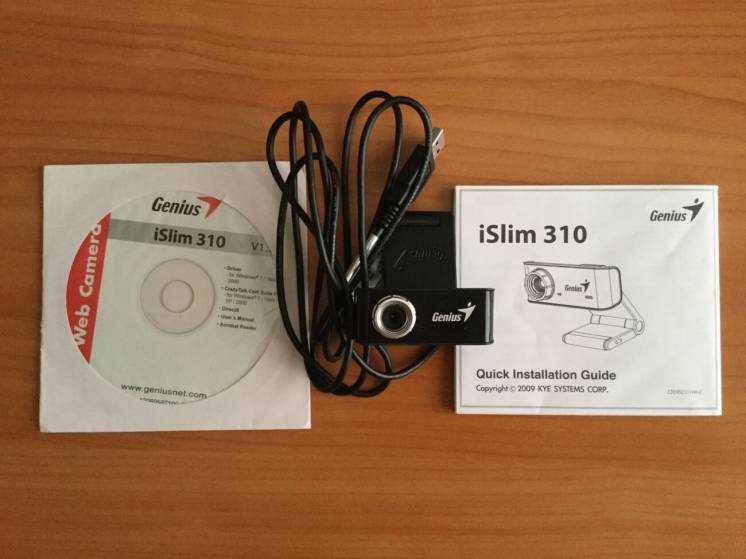 Web Camera Genius iSlim 310 , driver for Windows 7 / Vista / XP / 2000