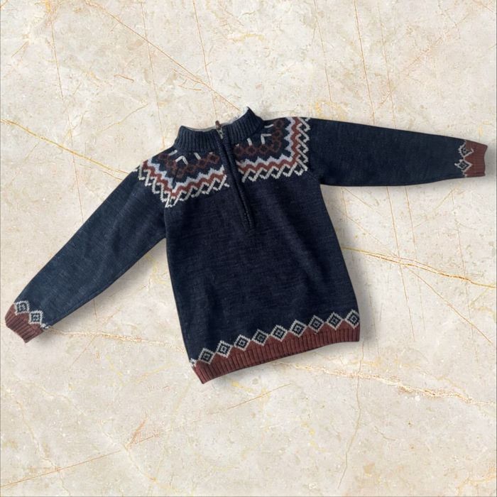 Sweter gruby 100% merino name it 116