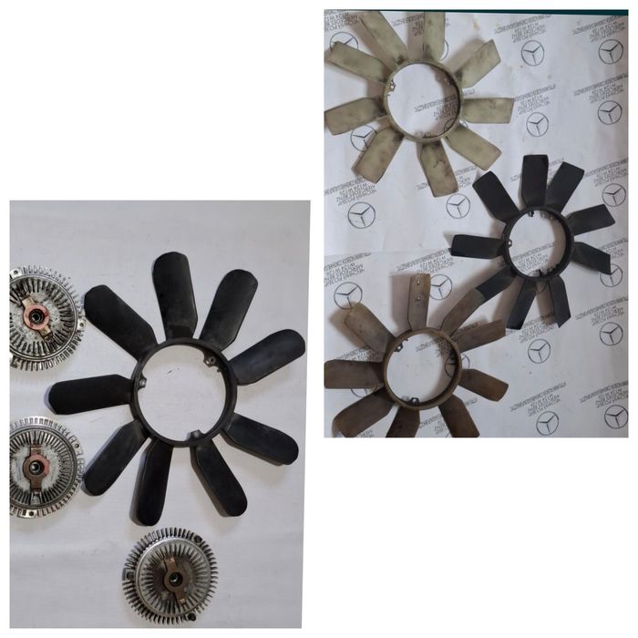 Крыльчатка вентилятор радиатора м103 м111 ом606Мерседес w124