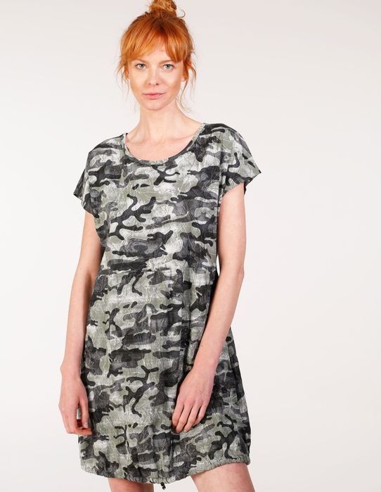 Nowa sukienka moro z kieszeniami Made in Italy XXL 44