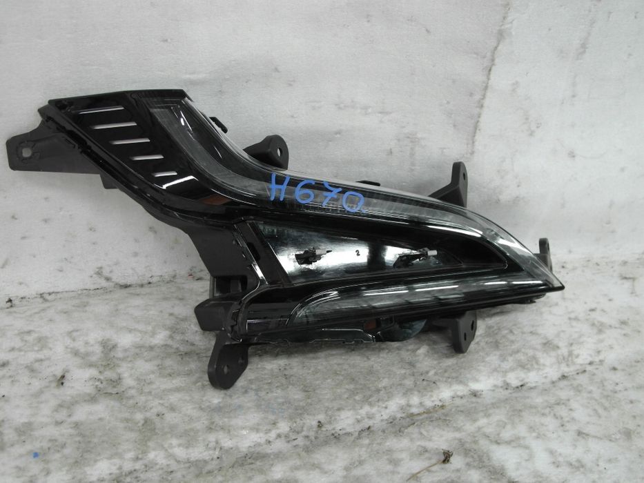 megane e-tech halogen prawy led drl 22- bdb