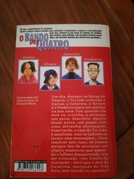 Conjunto de livros de aventura