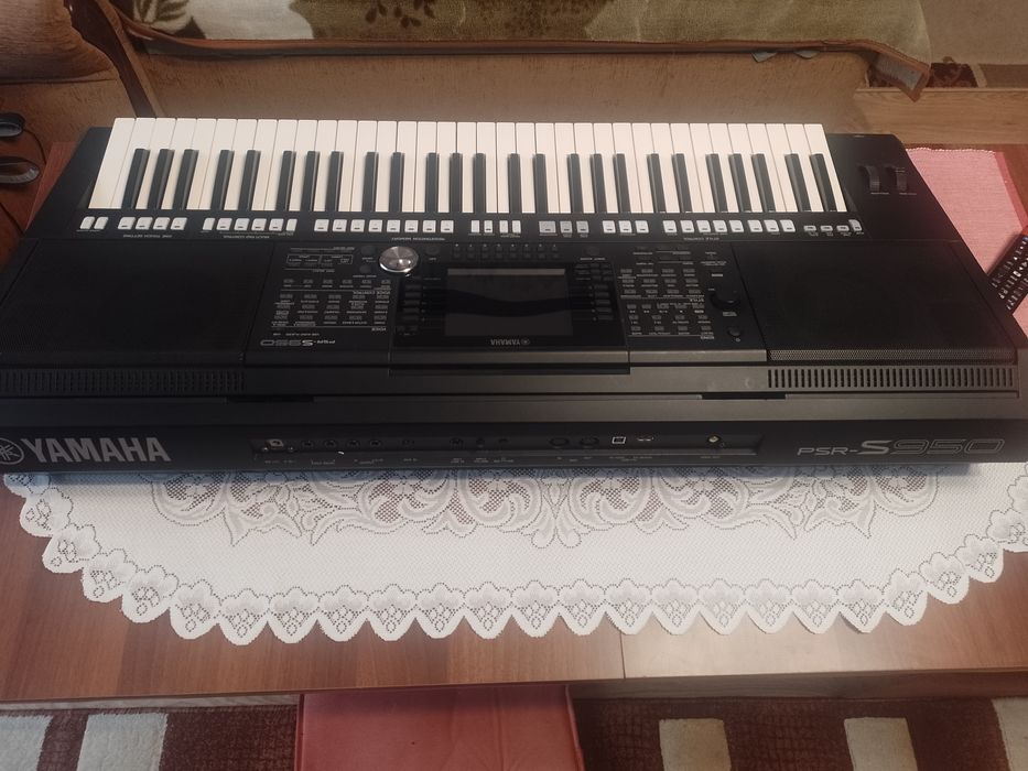 Sprzedam keybord Yamaha psr s 950 pulpit zasilacz pokrowiec