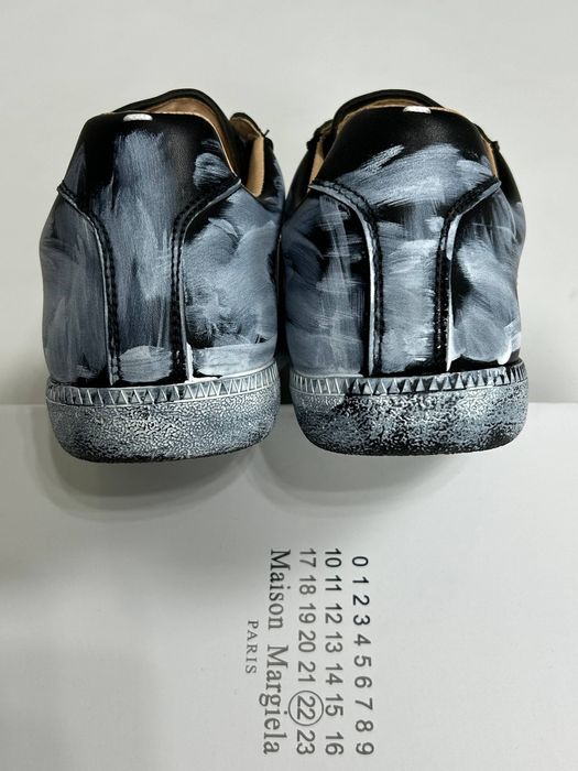 Maison margiela Replica Gats біло-чорні кеди кеды кроссовки 43 42 41