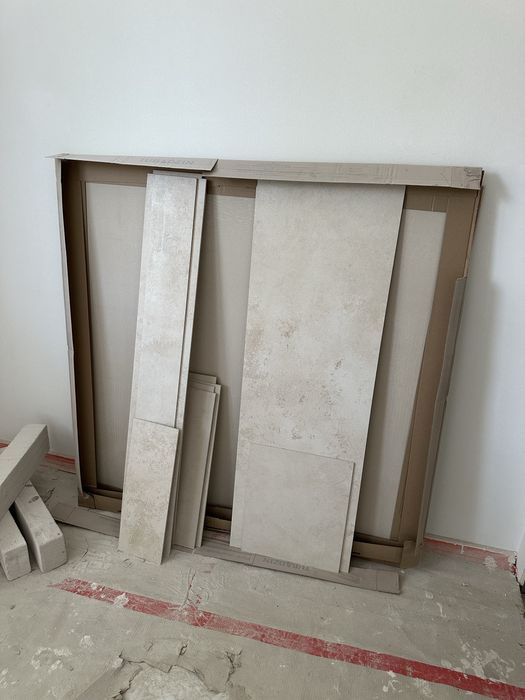 Płytki Tubądzin Torano - bezowe, pólłmat, 120x120