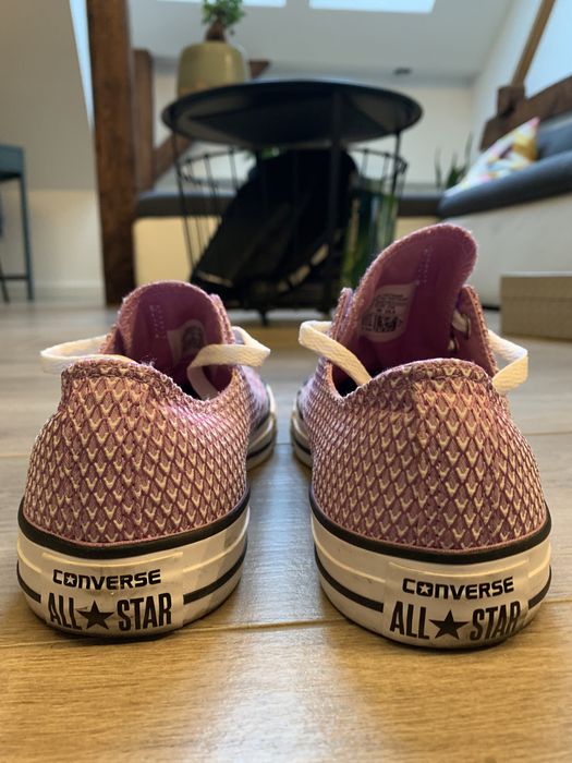 Converse fioletowe