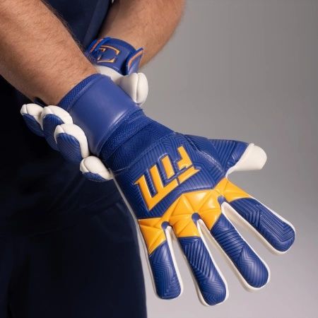 Rękawice bramkarskie FM Varis X, NOWE, 10,Football Masters  Blue Orang