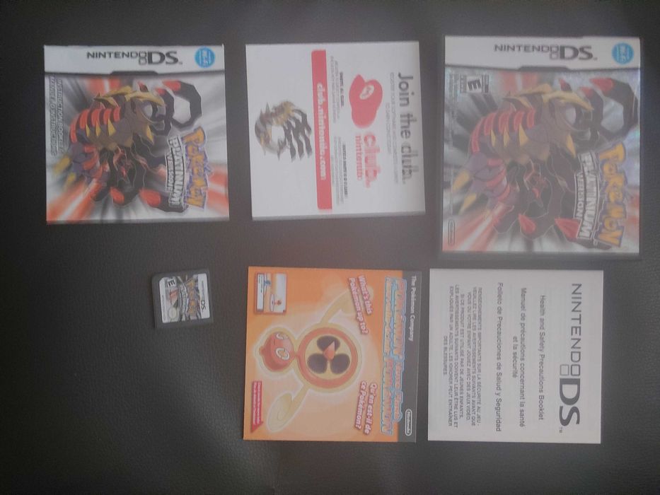 Pokemon Platinum (nintendo ds) в полном комплекте