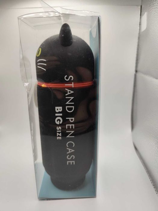 Lihitlab Kawaii – Stojący piórnik w kształcie czarnego kota