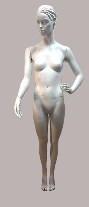 Manequins antigos femeninos,  tamanho adulto com base