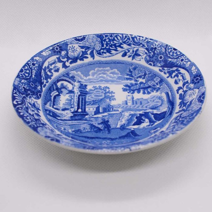Pires/pequeno prato em faiança inglesa Copeland Spode