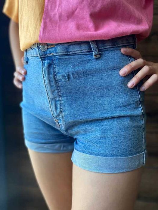 spodnie dżinsowe, firma: bershka rozmiar S