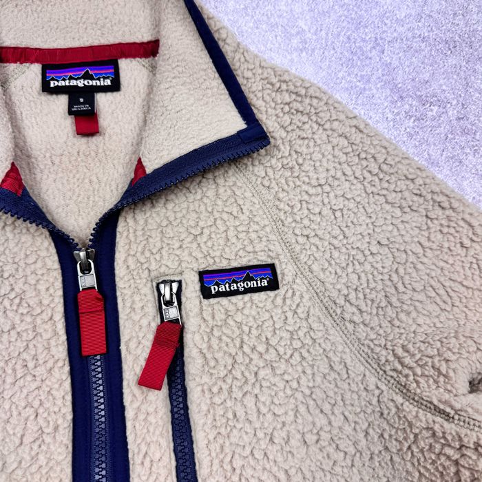 Чоловіча теді куртка кофта фліска patagonia sherpa retro x size s-m