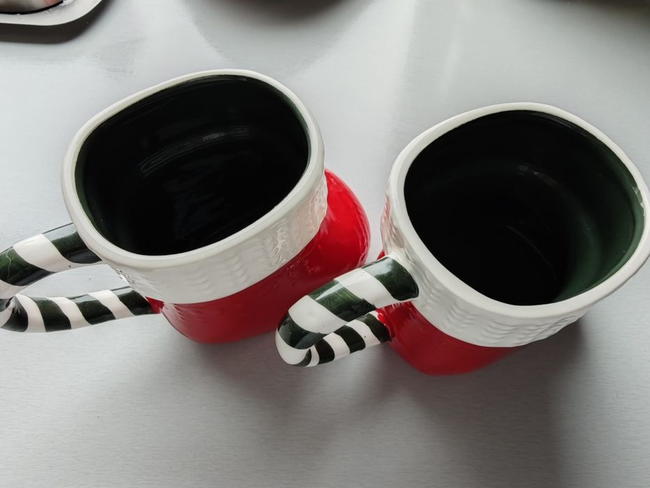 Kubki świateczne zimowe 2 Homla nowe 420 ml