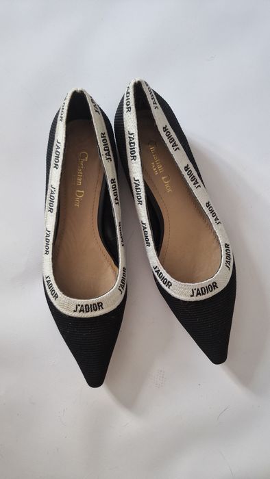 Dior 37 skórzana podeszwa