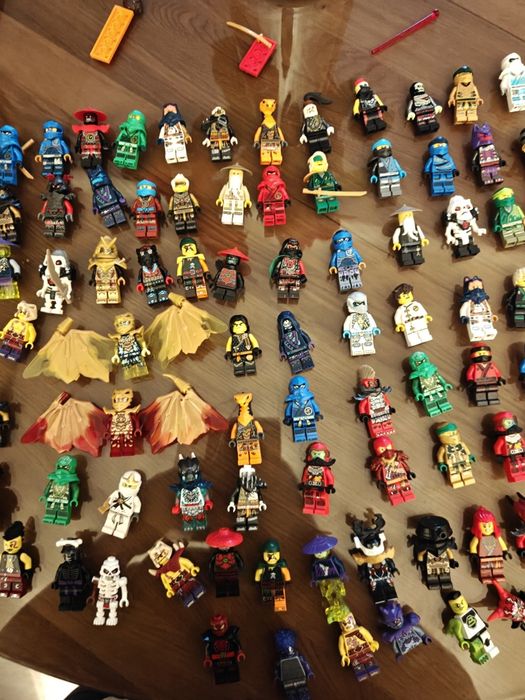 LEGO ninjago minifigurki