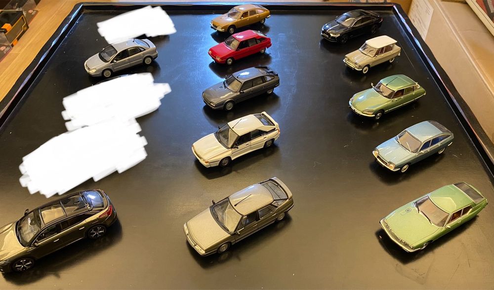Miniaturas Citröen 1:43, Minichamps, Norev, Universal, Solido, Altaya
