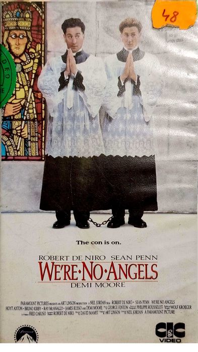 Nie jesteśmy aniołami film kaseta wideo vhs lektor