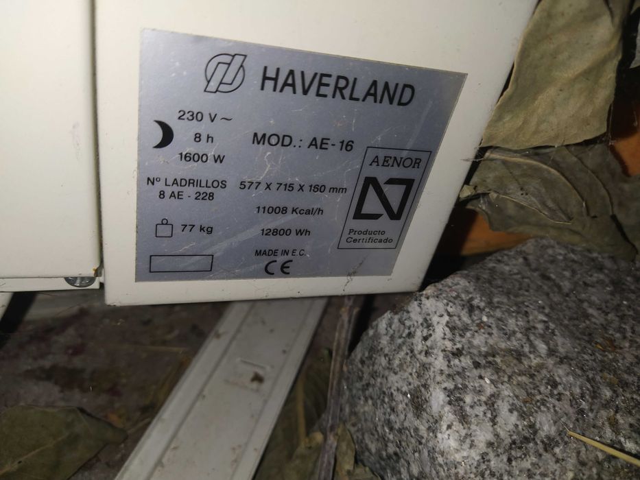 Acumulador de calor. Haverland. Tenho vários modelos