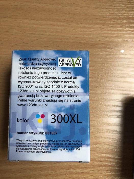 HP 300XL (CC644EE) tusz kolorowy, zwiększona pojemność