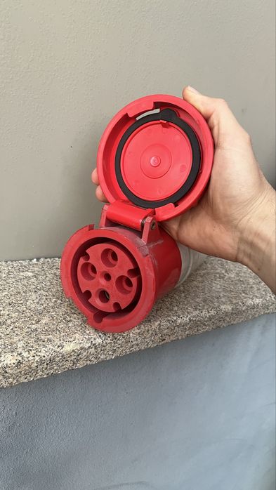 Conjunto Industrial CEE PCE 63A / 400V (Macho e Fêmea) IP67