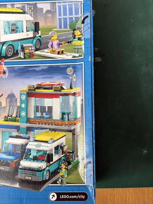 Lego City veiculos de emergencia 60371 novo nunca aberto