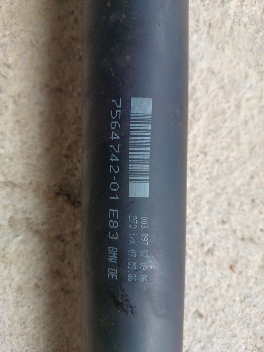 Veio transmissão central bmw x3 e83 3.0sd