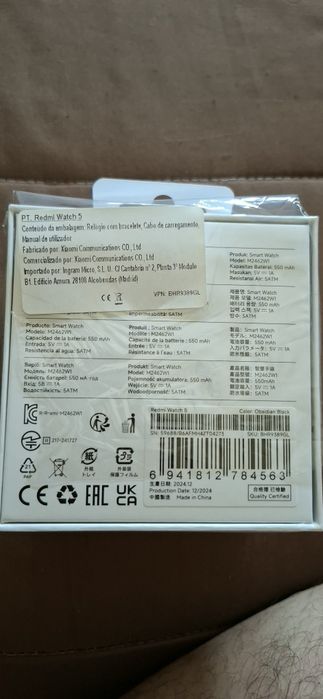 Smartwatch  xiaomi redmi watch 5