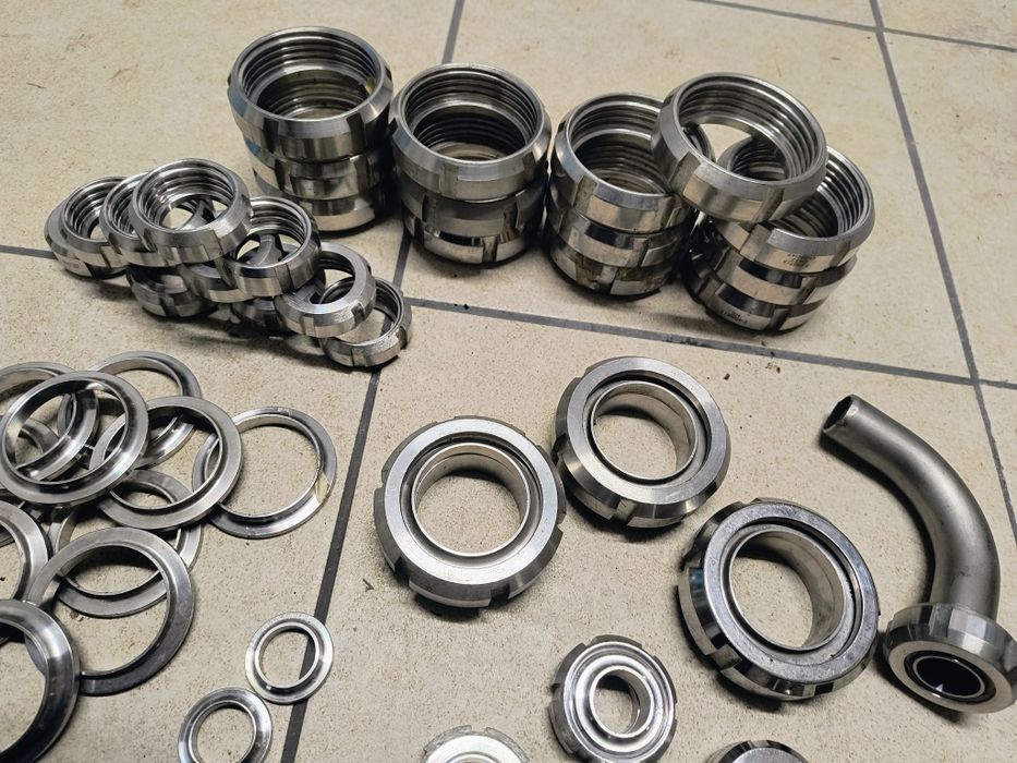 Złącza mleczarskie SMS 1" i 2"