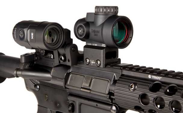 Комплект Trijicon MRO HD 1X25 + магнифер Trijicon 3X