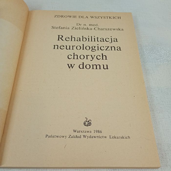 Rehabilitacja neurologiczna chorych w domu