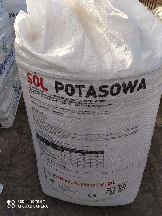 sól potasowa 60 % k2o cena brutto