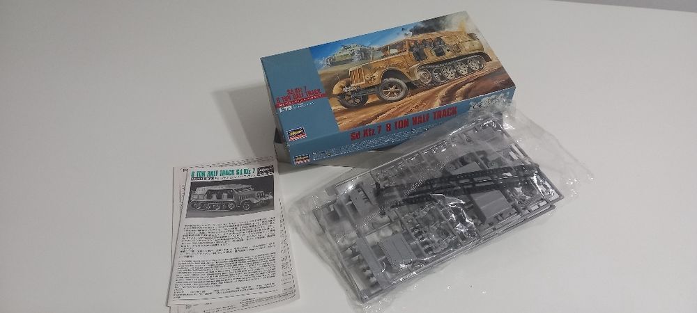 Kit Modelismo em plástico da Hasegawa - Sd.Kfz 7 8 TON HALF TRACK
