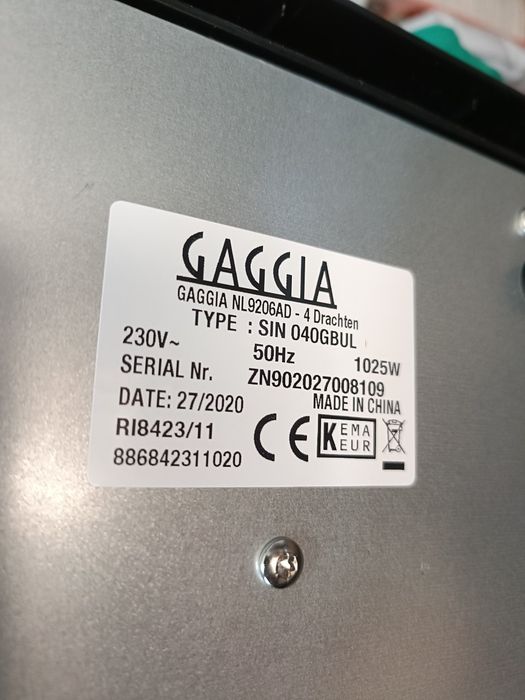 НОВА кавоварка Gaggia Gran Style кавомашина