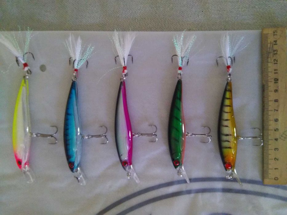Набір воблерів, набор воблеров, воблер, блесна, блешня,