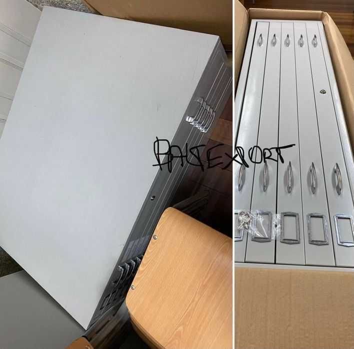 Armario Arquivo de desenho para Formato A0 com 5 Gavetas Cinza Novo