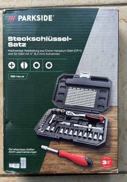 Набір торцевих головок Parkside