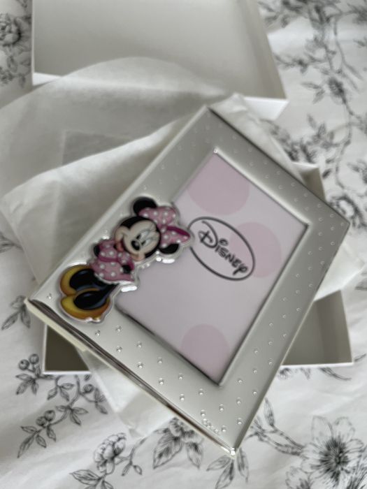 Moldura criança Mini Disney em prata