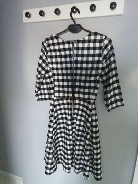 Sukienka Orsay 32 w kratkę