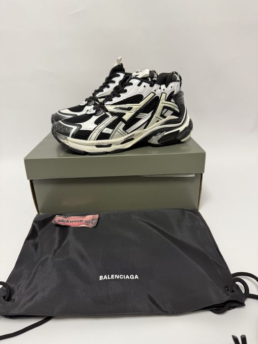 кроссовки Balenciaga Runners White black 41 42 43 44 45 rick owens raf