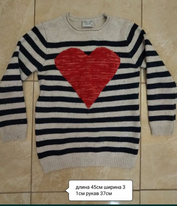 Свитер для девочки теплый