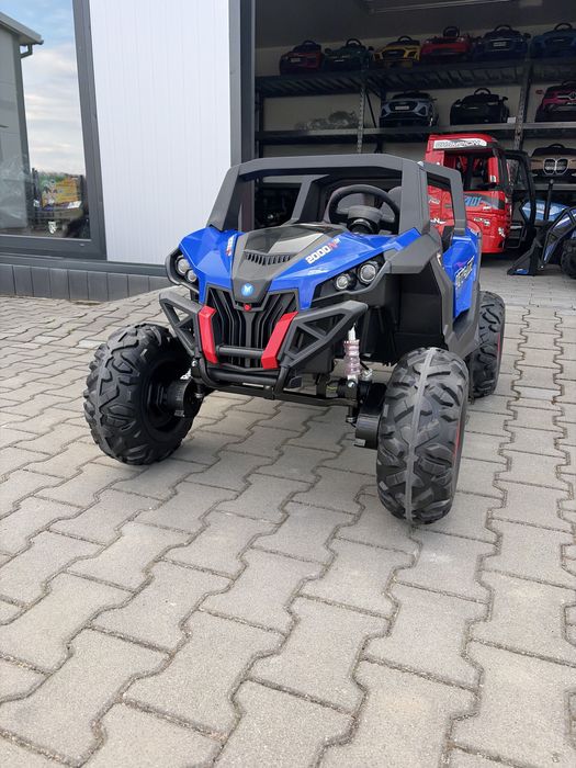 AUTO DLA DZIECI na akumulator Buggy UTV-MX 2000N na prezent PRAWO JAZDY niebieski