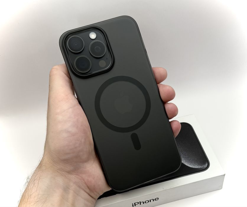 Ультратонкий матовый чехол IPhone 17 Air Black, 16 Pro Max-11 Pro Max, чехол на iPhone 17 Black
