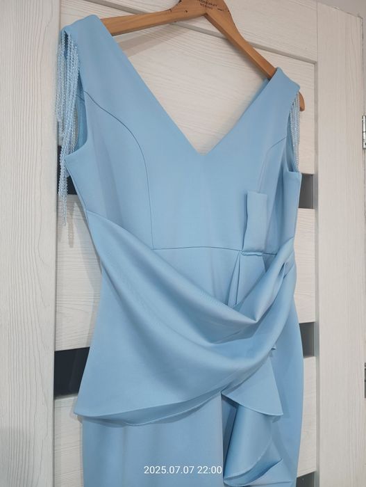 Sukienka wesele baby blue L xl