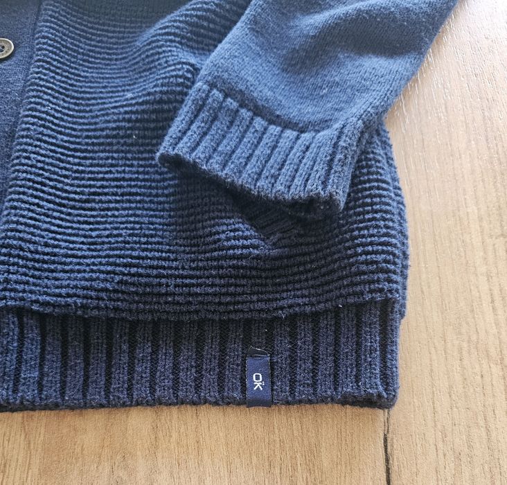 Sweter rozpinany OKAIDI roz..110 dla chłopca elegancki