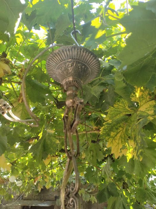 Candeeiro antigo de teto