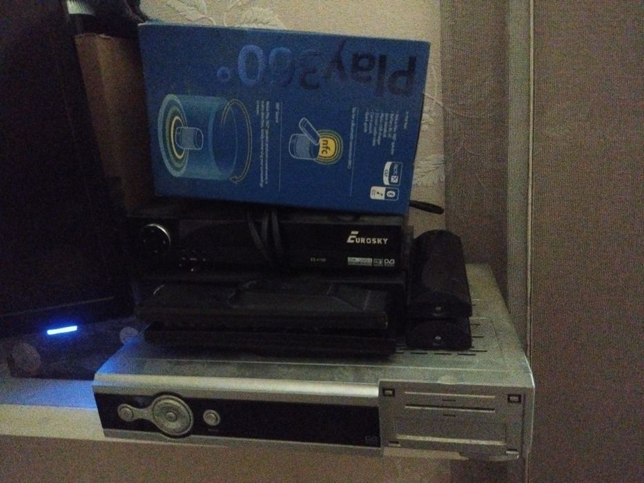 Лот електроніки тюнери